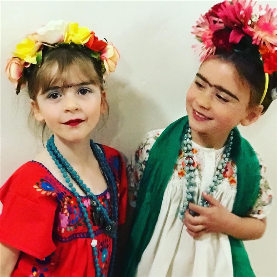 Frida Kahlo costume for children –