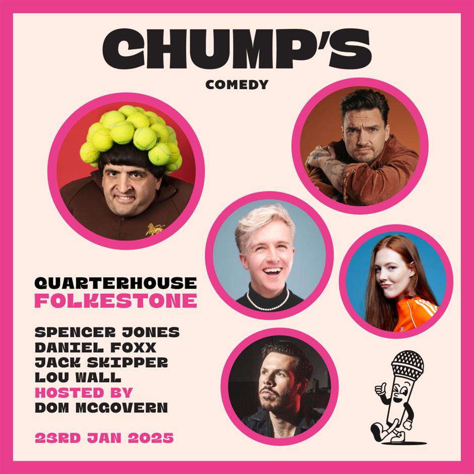 Chump's Comedy: Spencer Jones, Daniel Foxx, Jack Skipper & Lou Wall